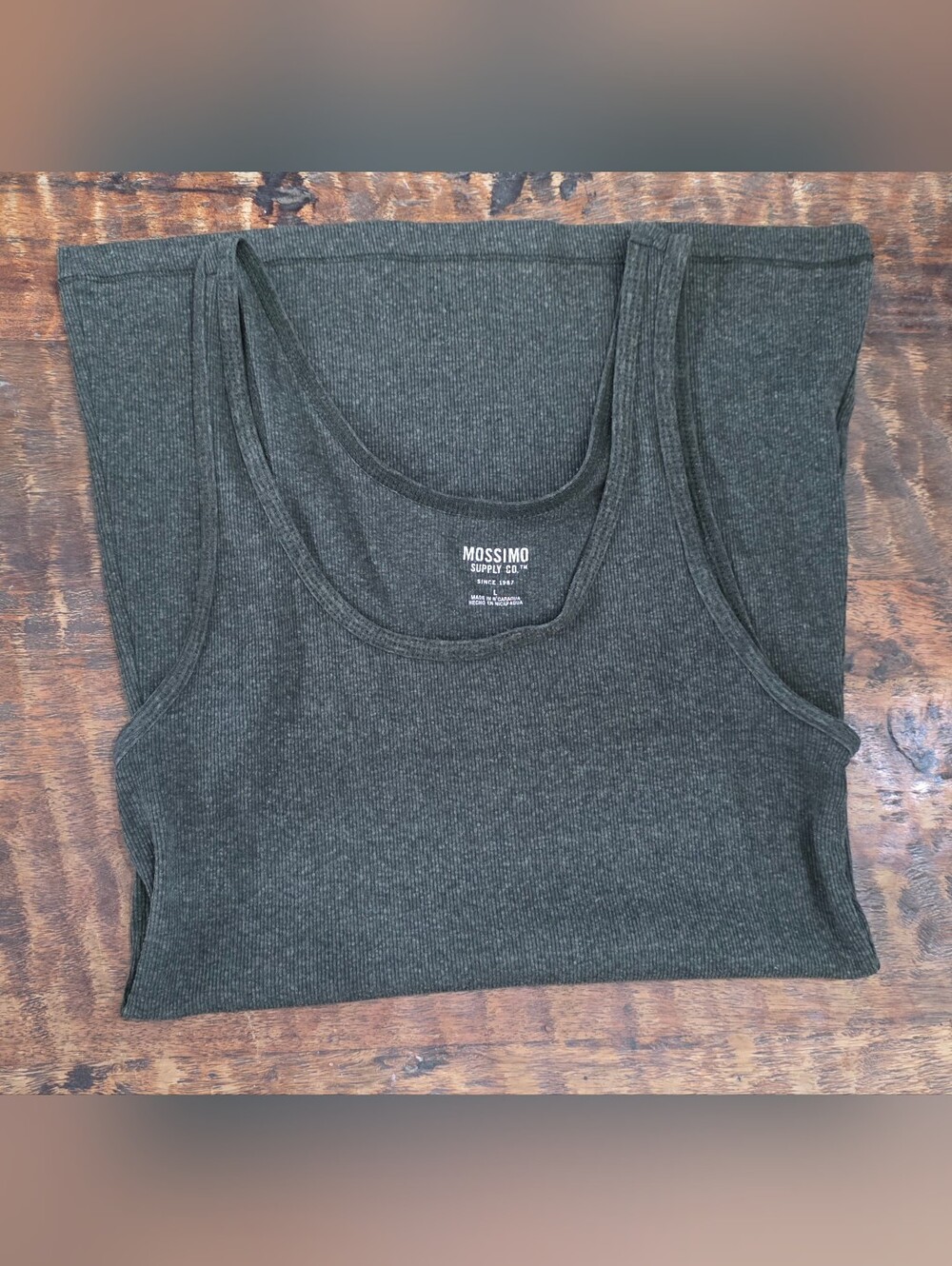 Mossimo Supply Co. Women's Ribbed Tank Top - Olive Green